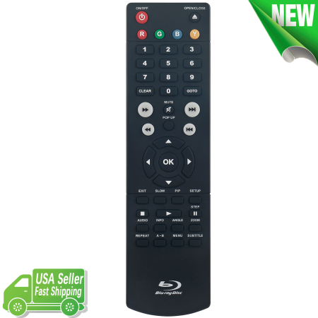 Replacement Remote Control for RCA Blu-ray Home Theater System BRC3087 BRC3073