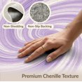 thumbnail image 6 of ODIKA 6'x9' Washable Area Rug Non-Slip, Easy Care, Purple Flowing Pastel Gradient Abstract Swirls Balanced Composition for Family Room, Living Room, Master Bedroom, 6 of 7