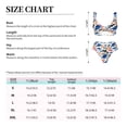 thumbnail image 4 of Kdxio Cute Sea Animals Print Women's 2 Piece High Waisted Wrap Spaghetti Strap Summer Swimsuit Bikini Set-Medium, 4 of 7