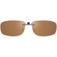 thumbnail image 1 of Lentes de Sol Polarizados CAXMAN con Clip Marrón UV 57x36 mm, 1 of 6
