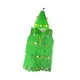thumbnail image 4 of Disfraz de árbol de Navidad para niños, vestido y sombrero para espectáculo en el escenario, fiesta temática navideña S, 4 of 8
