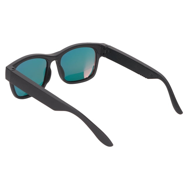 Lunettes Intelligentes, Portée de Réception 33 Pieds Stéréo à Réduction de Bruit, Lunettes de Soleil Sans Fil, Lunettes Intelligentes pour Hommes, Lunettes avec Écouteurs pour le Cyclisme, la Course, la Conduite, la Pêche