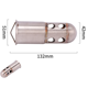 thumbnail image 1 of Exhaust Pipe Muffler 51mm Universal Motorcycle Exhaust Pipe Muffler Silencer Insert Noise Eliminator, 1 of 1