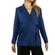 thumbnail image 1 of Jess por Meiko Chaquetas de Mujer de Manga Larga con Solapa Notch Doble Cierre Envoltura Blazer de Oficina S Azul Marino, 1 of 6