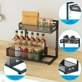 thumbnail image 4 of Under Sink Organizer Pull Out Cabinet with Sliding Drawers Adjustable Height 2 Tier Storage, 4 of 6