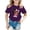 a-161Purple28, variant on VNKIDY Girls Kids Crew Round Neck Short Sleeve Cartoon Girl Bow Star Print T-Shirt Loose Light Summer Soft Tee Tops For Child Leisure Tops Green 7-8 Years