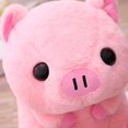thumbnail image 2 of Xishao 40cm Rosa Cerdo Sentado Cabeza Grande Cerdito muñeco de Peluche Huggable Animal de Peluche de Juguete niños durmiendo compañero apaciguador Peluche 40cm As shown 40cm Xishao Juguetes, 2 of 2