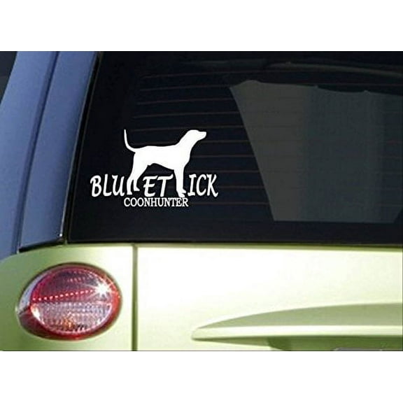 Bluetick Coonhunter *I677* 6 inch Sticker Decal