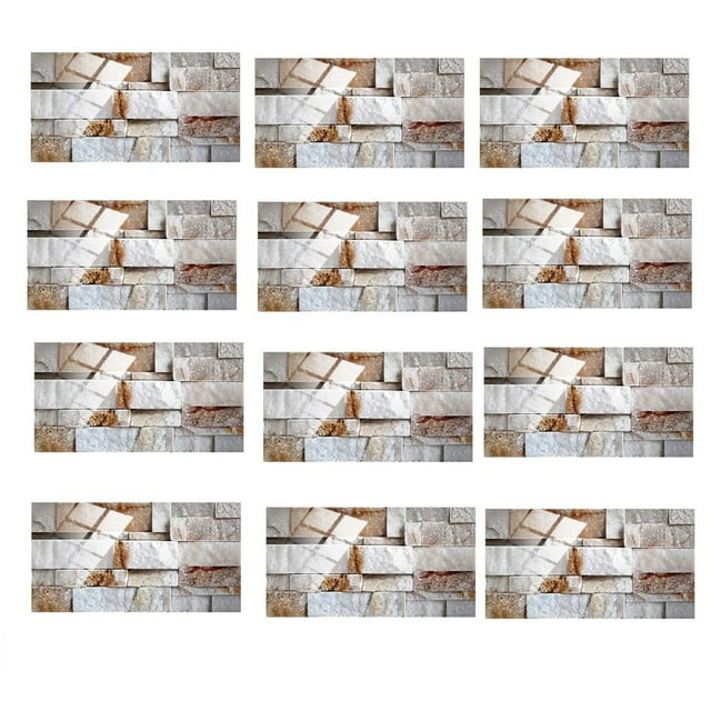 Crystal Tile Stickers Self-Adhesive Wear-Resistant Floor Stickers
