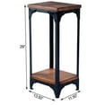 thumbnail image 5 of Butler Specialty Mountain Lodge Pedestal Stand In Burnt Umber, 5 of 5