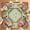 Color 4, variant on Mahjong Mat 31.5" x 31.5" Asian Inspired Floral Art Birds Bamboo Frame Geometric Border Non-Slip Noise Reduction American Mahjong Tiles Table Cover for Dominoes Poker Card Board Games Gift