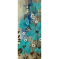 thumbnail image 3 of Vassileva, Silvia 10x18 Black Modern Framed Museum Art Print Titled - Floral Symphony Crop I, 3 of 5