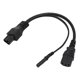 thumbnail image 5 of C6 de cable de alimentación femenina de c6 masculino a c7 c13, enchufe de retardante de llama y reproducir iec320 c6 y divisor cable de alimentación de resistencia a la impresora de, 5 of 7