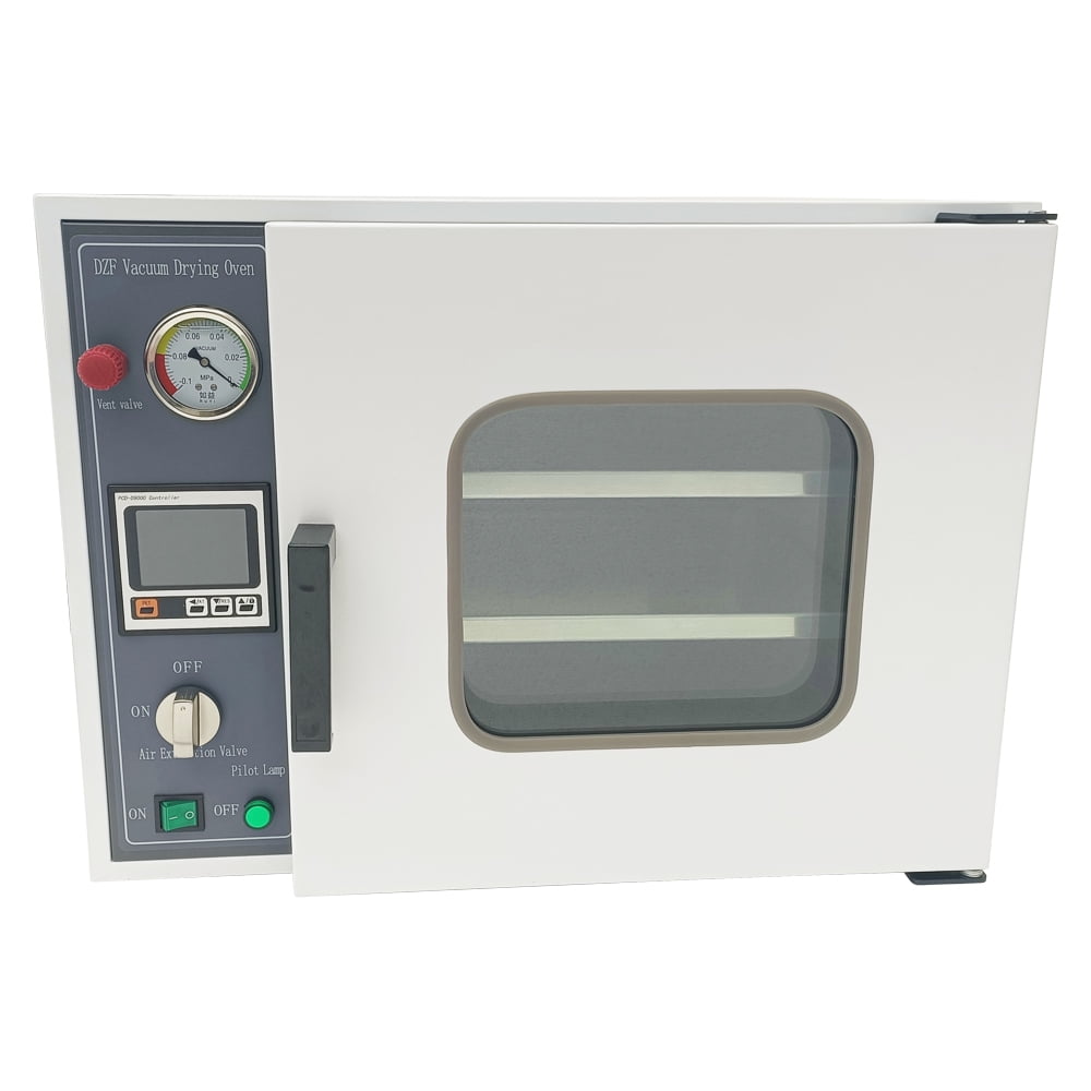 0.9 Cu Ft Digital Vacuum Drying Oven Drying Heat Treat Oven Intelligent Temperature Control 110V
