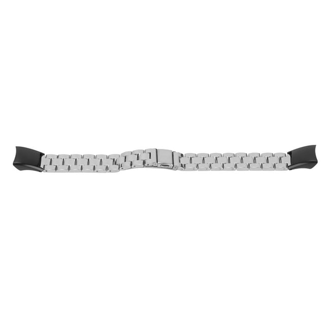 Watchband, Watch Strap Rust Proof For Honor Band 4 Silver + Black