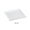 Bone White, variant on 10 in. Porcelain Square Plate, Super White - Pack of 24