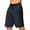 Shorts-Black, variant on LEKWK Mens Workout Shorts Slim Fit Quick-Dry Zipper Pockets Gym Shorts Athletic Training Workout Shorts Lightweight Performance Running Clothing
