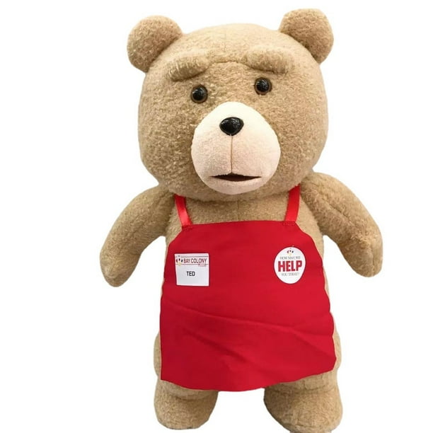 Muñeca de peluche con forma de oso, 48 cm, para niños