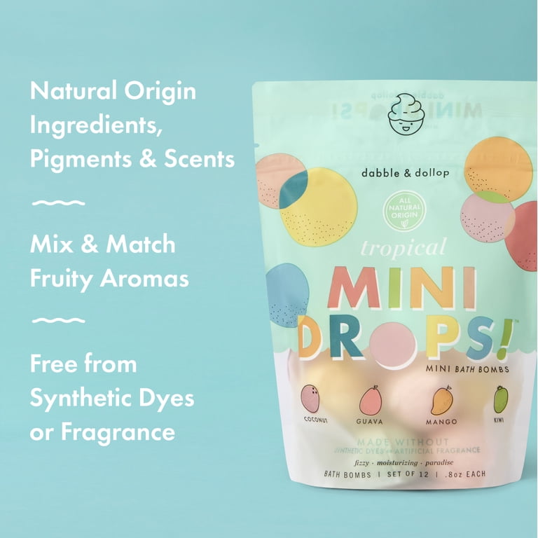 Tropical Mini Bath Bombs, Set of 12 photo 5