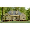 The House Designers: THD-2808 Builder-Ready Blueprints to Build a Small Country House Plan with Crawl Space Foundation (5 Printed Sets)