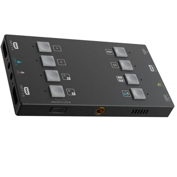 CamKoo - Tarjeta de captura de vídeo USB 3.0 4K HDMI con 2 entradas, 2 salidas, captura de dos panta