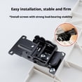 thumbnail image 4 of Detachable Plastic Folding Sewing Machine Extension Table, Portable Crafting Project Board for Large DIY Quilting, Home & Professional Use, 11.8 x 19.7 Inch White Work Surface, 4 of 8