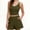 Green, variant on Amzcrzy Women Suits with Pockets Versatile V Neck Camisole Tank Top Short Pants Set Casual Solid Color Two Piece Sets for Women Summer Elastic Drawstring Ribbed Knit Lounge Sets S