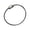 Black, variant on BinKFF Stainless Steel Loops 2mm Coated Wire Keychain Cable Large Keyrings 6 inch Key Chain for Luggage Tags, Key Tags, Keyrings, Kitchen utensils, Duster-Assorted Colors