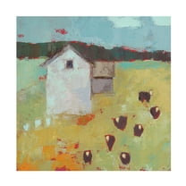 Sue Jachimiec 'Potosi Barn' Canvas Art