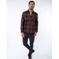 thumbnail image 4 of CAMISA DE ALGODÓN A CUADROS CON BOLSILLO Y CUELLO ABOTONADO PARA HOMBRE GENERRA, 4 of 5