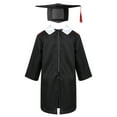 thumbnail image 2 of Yeahdor Kids Boys Girls Preschool Primary School Graduation Gown with Tassel Cap for Role Play Costume Dress Up, 2 of 7