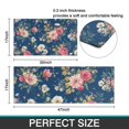 thumbnail image 7 of Pioneer Flower Floral Print Pattern Kitchen Rugs Sets Of 2,Anti Fatigue Kitchen Mat Rugs Non Slip Washable,Decorative Kitchen Floor Mats for Kitchen,Sink,Laundry,17"x30"+17"x47", 7 of 7