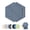 Moonlight Grey, variant on 18Pack Acoustic Wall Panels High Density Sound Absorbing Wall Panels Hexagon Self-adhesive Sound Proof Wall Panels for Studios, Offices, Home 12" x 10" x 0.4"