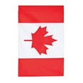 thumbnail image 2 of Gifted Living 157819 Evergreen Applique Canada House Flag, 29" x 44", Multicolored, 2 of 2