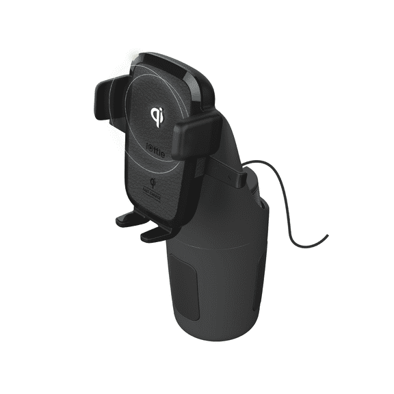 iOttie Easy One Touch Wireless Qi Certified Fast Charging Cupholder Car Mount Phone Holder