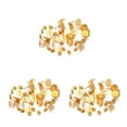 thumbnail image 1 of bedienty 100 Sets Ear Stud Tray Making Findings Earrings Stoppers Bottom Craft Hypoallergenic Earring Accessory Adults Using Gold Color/ 10mm 3Set, 1 of 6