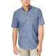 thumbnail image 1 of Club Room Camisa con botones de cambray para hombre, azul, mediano Club Room  Botones al frente, 1 of 1