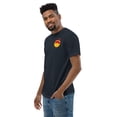thumbnail image 3 of Face Love Emoji Short Sleeve T-shirt (Midnight Navy, XS), 3 of 4