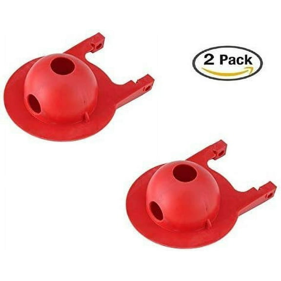 Korky G-Max Toilet Flapper 2021BP for TOTO Toilets Repair - Rubber Flapper - 2 Pack, 3-Inch