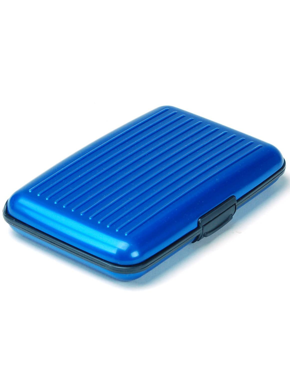 Aluminum Wallet/Credit Card Holder Standard RFID Protection Blue 