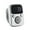 Silver, variant on Clicker Number Counter Hand Finger Display Manual Counting Tally Clicker Timer Soccer Counter USB Charging