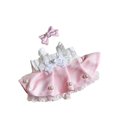 thumbnail image 2 of Ropa para muñecas CUTICAT de 17 cm vestido rosa para muñecas de 5 a 10 pulgadas, 2 of 8
