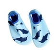 thumbnail image 2 of Water Shoes Toddler Girl Kids Boys and Girls Cartoon Penguin Whale Dinosaur Print Beach Swimming Water Shoes Quick Dry Non Swim Shoes Swim Shoes for Kids Light Blue 2 Years-2.5 Years, 2 of 4