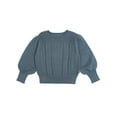 thumbnail image 2 of Modern Moments by Gerber Toddler Girl Pointelle Sweater, Sizes 12 Months - 5T, 2 of 9