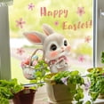 thumbnail image 4 of Pegatinas de Pascua para Huevos Huevo de Conejo Pegatina de Pared Decoración de Pared Festiva Decorativa Adhesivo de Pvc Impermeable 40 * 30 cm, 4 of 6