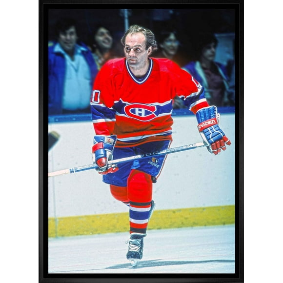 Frameworth Guy Lafleur 20x29 Framed Canvas Canadiens