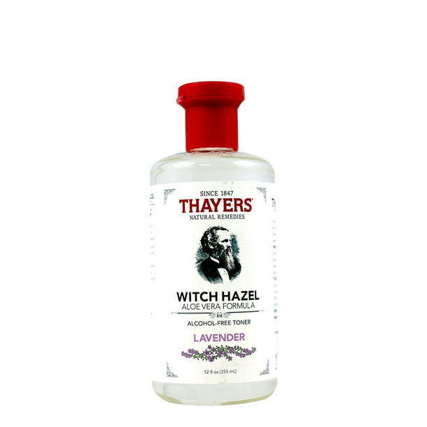 2 Pack Thayers Lavender Witch Hazel Toner Alcohol Free & Organic Aloe Vera