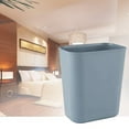 thumbnail image 5 of Kitchen Trash Can, Step-On Garbage Can with Lid, Tall Kitchen & Bathroom Trash Can, Small Office Waste Bin, Gray - Xuniizn, 5 of 9
