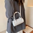 thumbnail image 4 of Bolso cilíndrico, bolso pequeño de moda, bolso de mensajero, nueva tendencia 2025, bolso casual INS, bolso de hombro japonés y coreano simple, 4 of 4