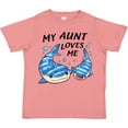 thumbnail image 3 of Inktastic My Aunt Loves Me- Whale Shark Boys or Girls Toddler T-Shirt, 3 of 5